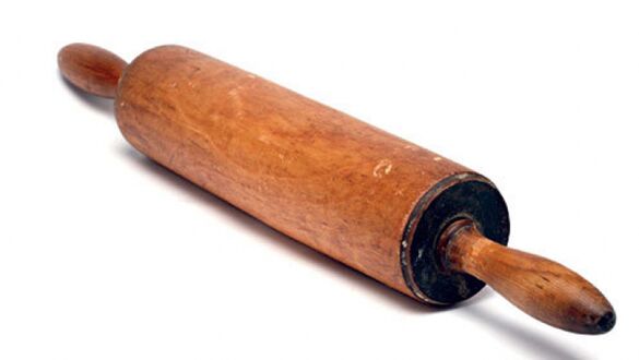 rolling pin for the treatment of osteochondrosis of the cervix