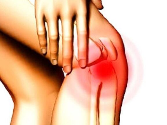 Throbbing knee pain due to meniscus injury